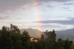 Rainbow Over La Casa Contenta